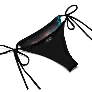 Bolt of Blue String Bikini Set