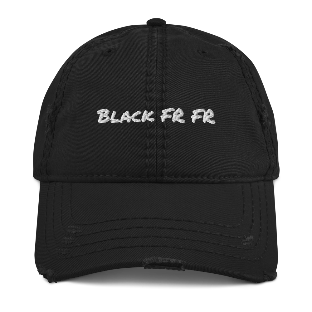 Black Fr Fr Dad Hat
