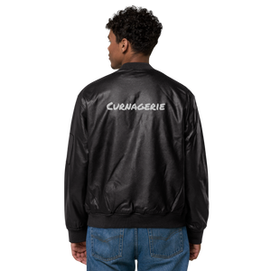 Curnagerie Leather Bomber Jacket